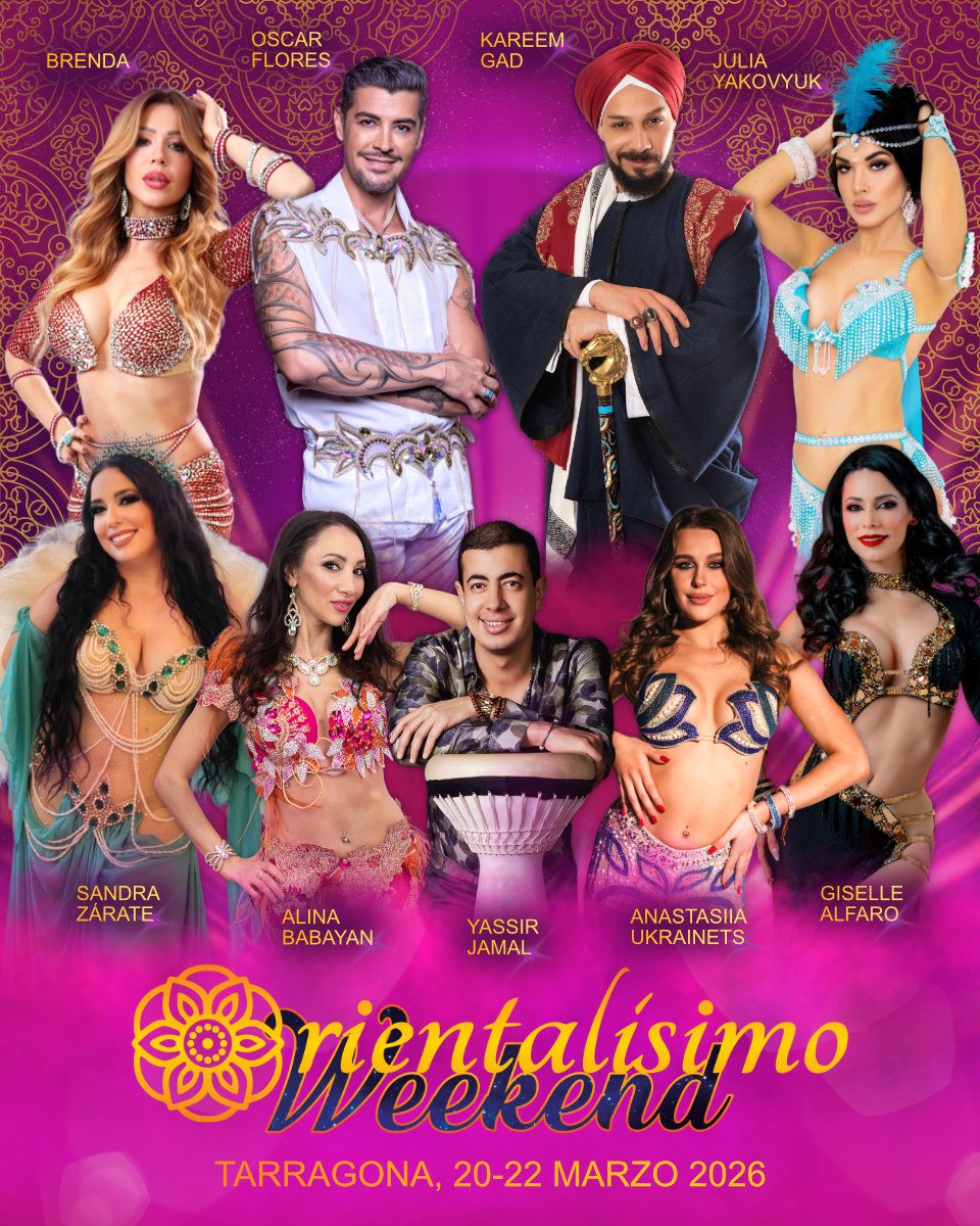 Poster Orientalísimo Weekend 2026
